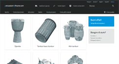 Desktop Screenshot of percussioni-africane.com